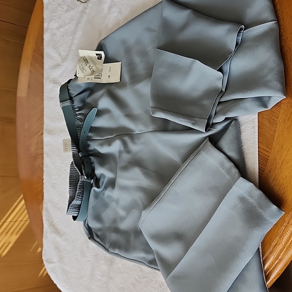 Koret womens blue mist size 16 stretch pants